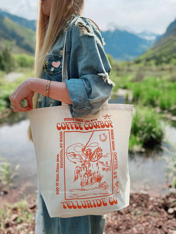 Farmer's Market Tote Bag - Orange