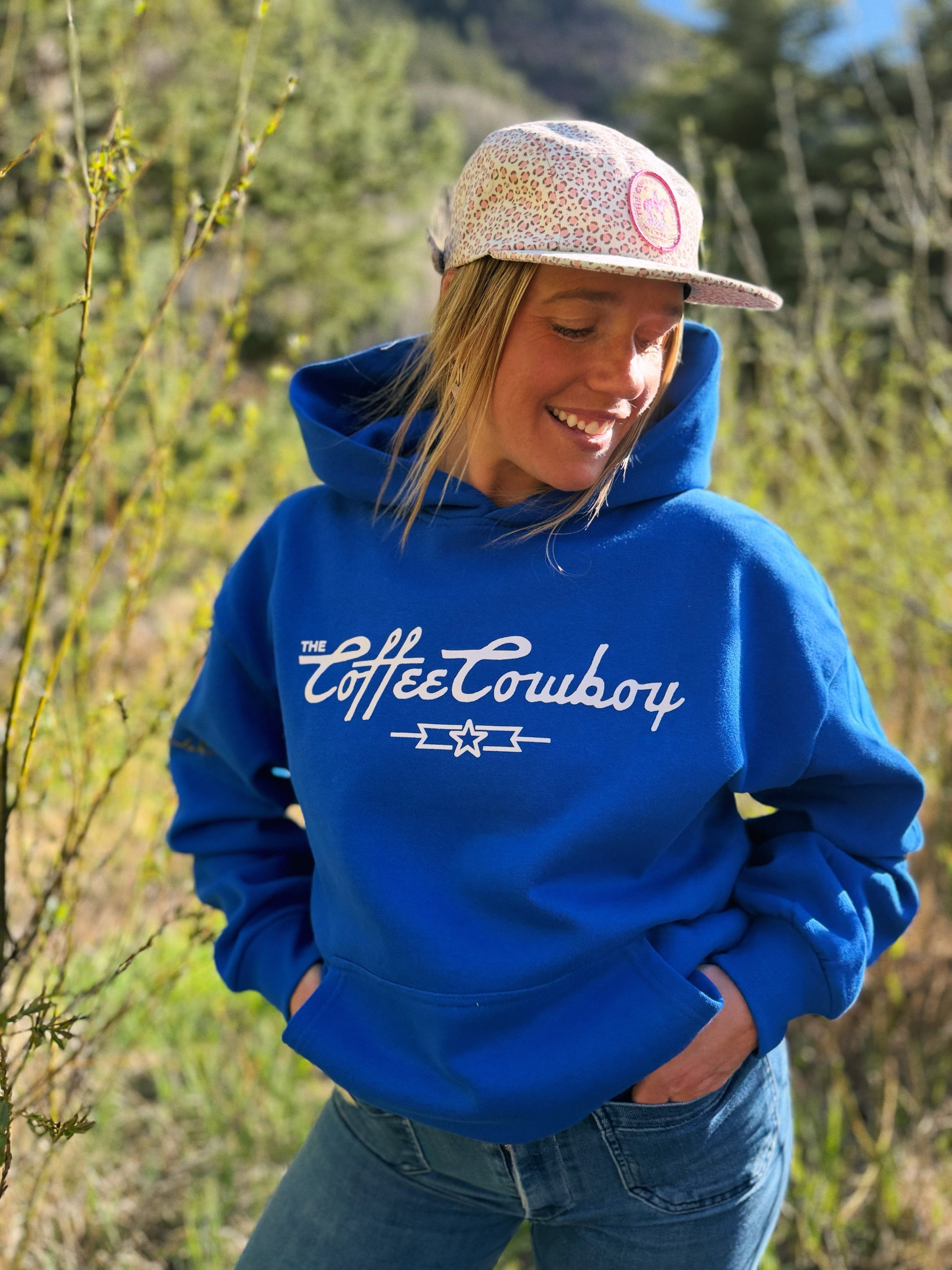 The Cobalt Hoodie – The Coffee Cowboy
