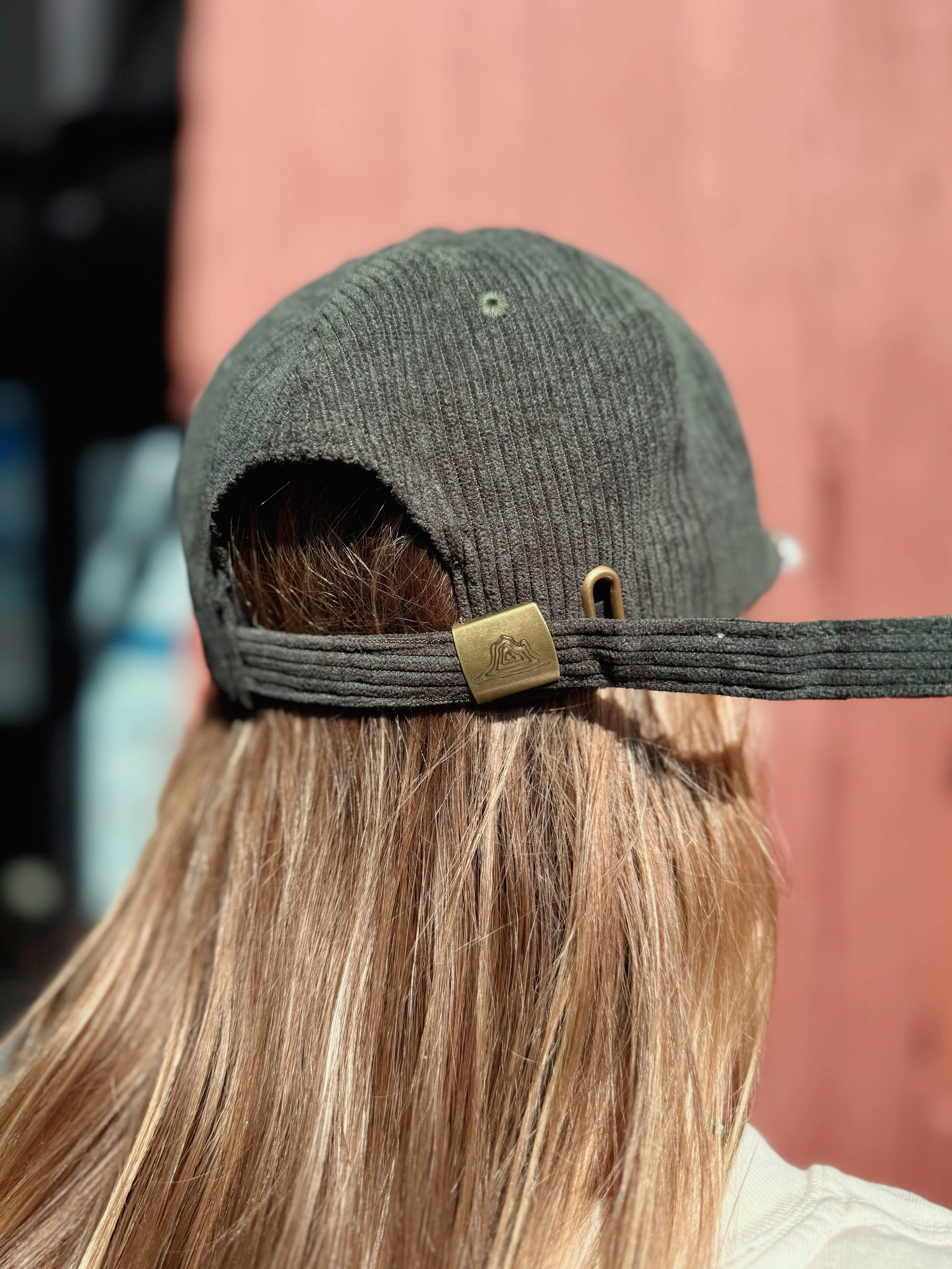 Dark Green Cart Corduroy Hat