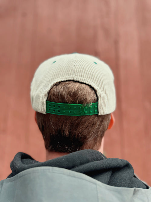 Coffee Cowboy Cord Two Tone Cart Hat