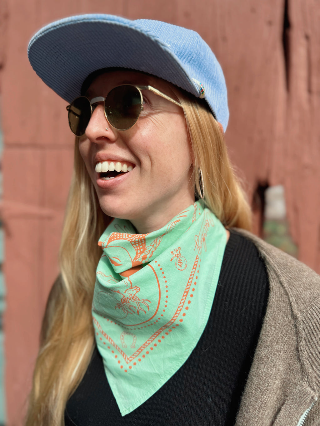 Mint Kissin' Kate Bandana