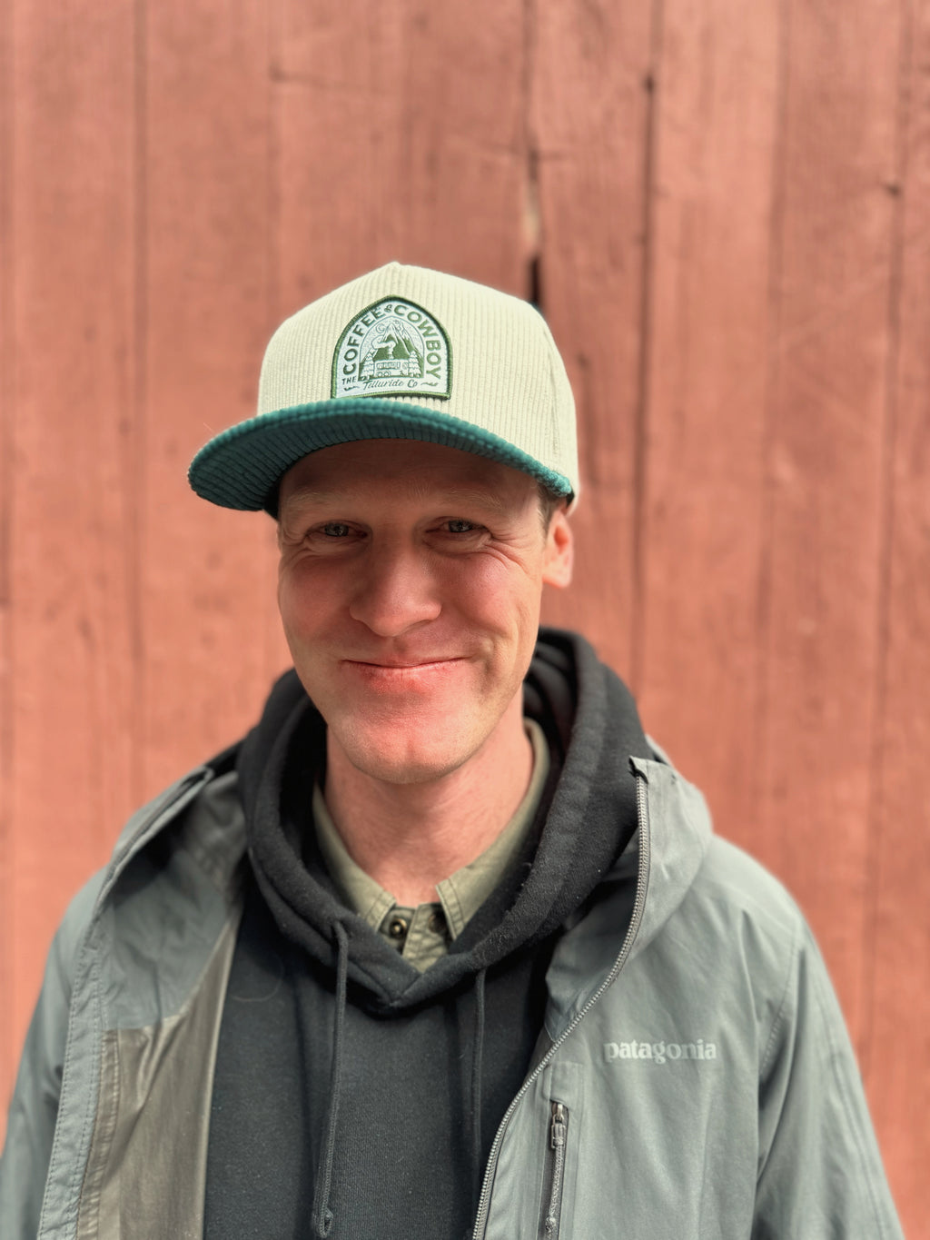 Coffee Cowboy Cord Two Tone Cart Hat
