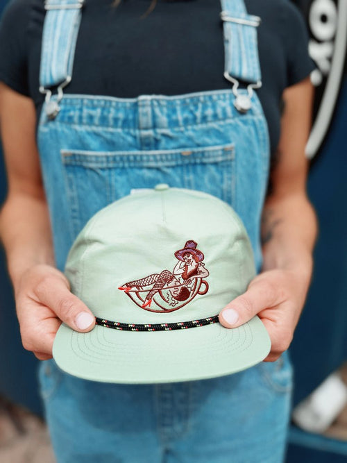 Coffee Cup Cowgirl Hat
