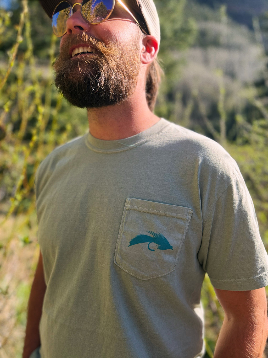 The Fly Fish Pocket Tee