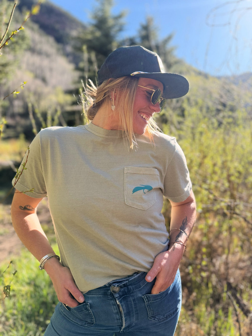 The Fly Fish Pocket Tee