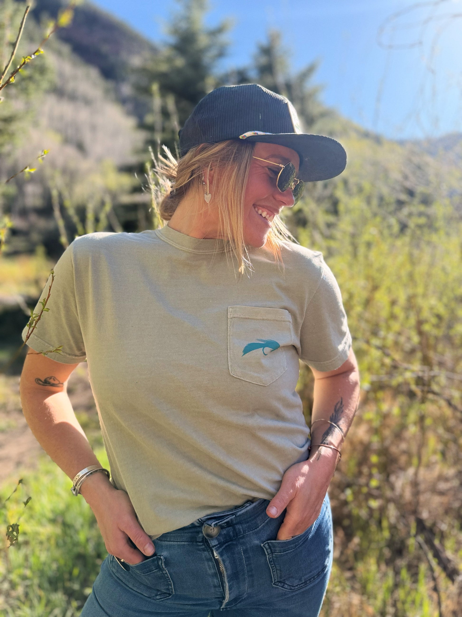 The Fly Fish Pocket Tee