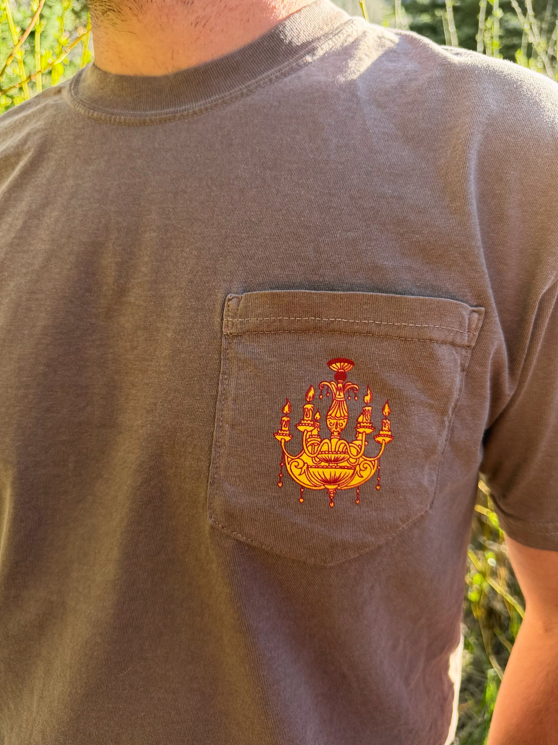 The Chandelier Pocket Tee