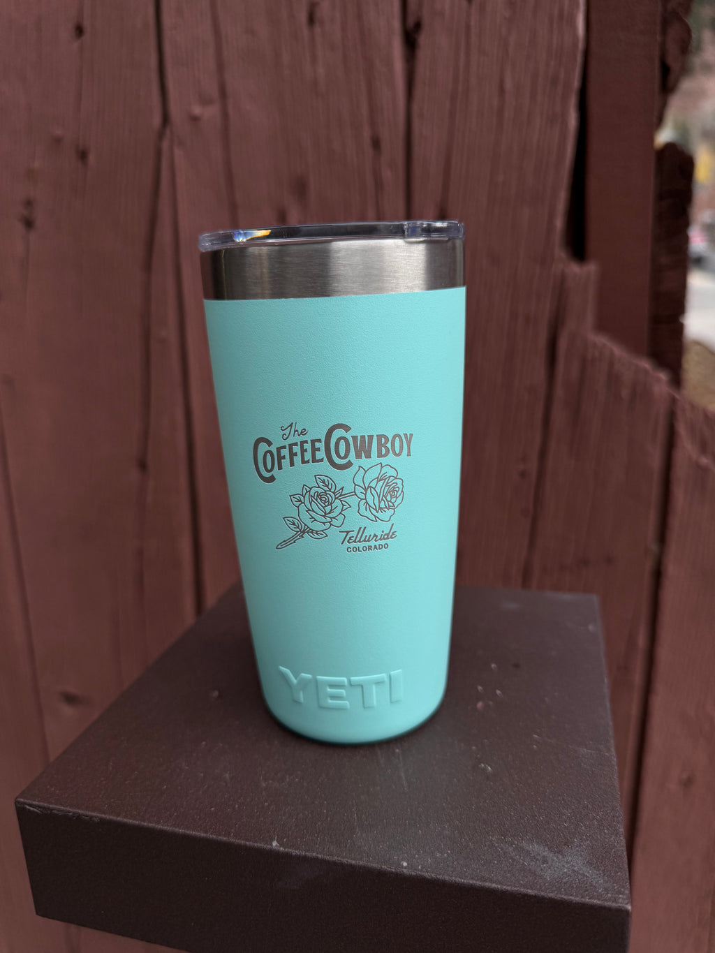 Yeti Cowboy Rambler 10oz Turquoise