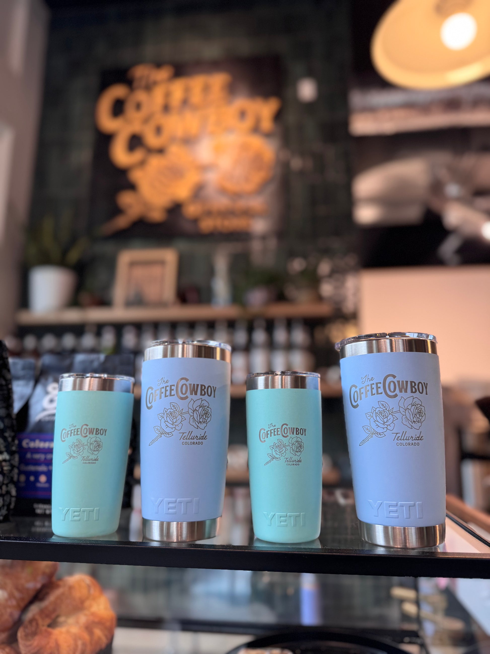 Yeti Cowboy Rambler 10oz Turquoise