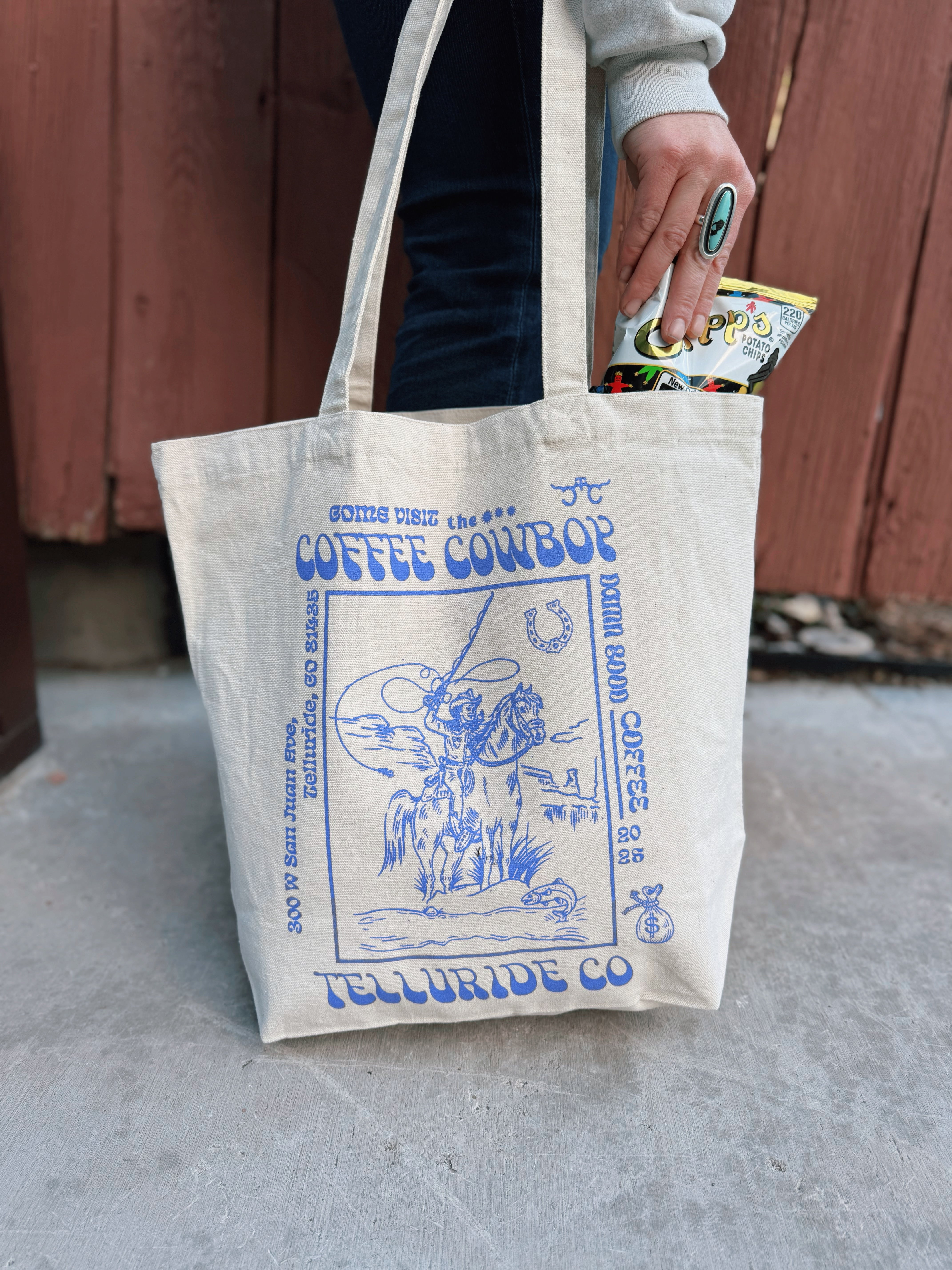 Farmer's Market Tote Bag – The Coffee Cowboy