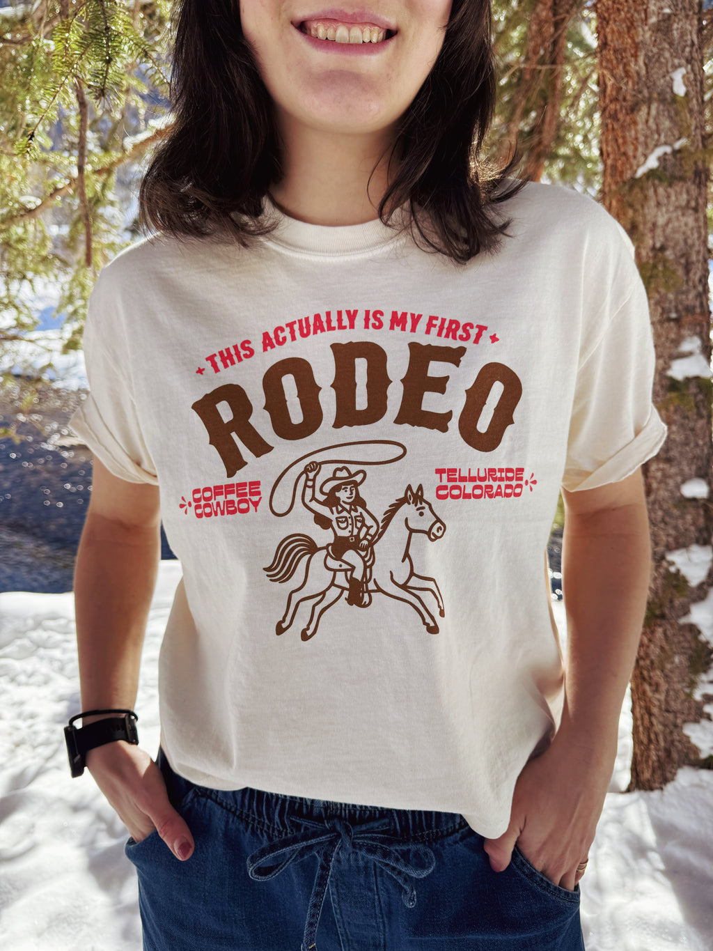 First Rodeo Crop Tee