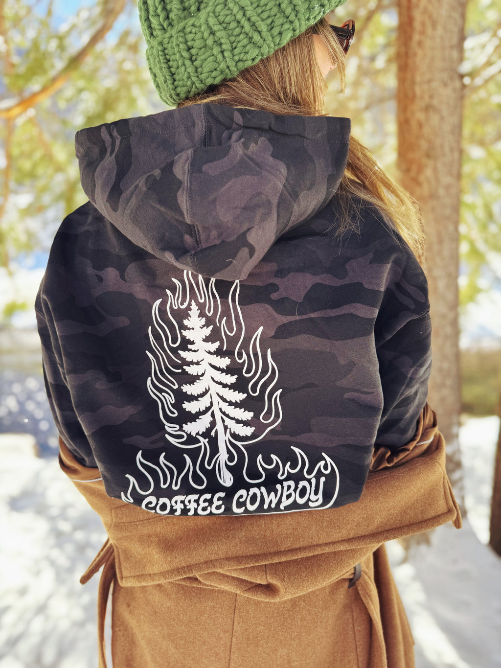 Flaming Tree Hoodie