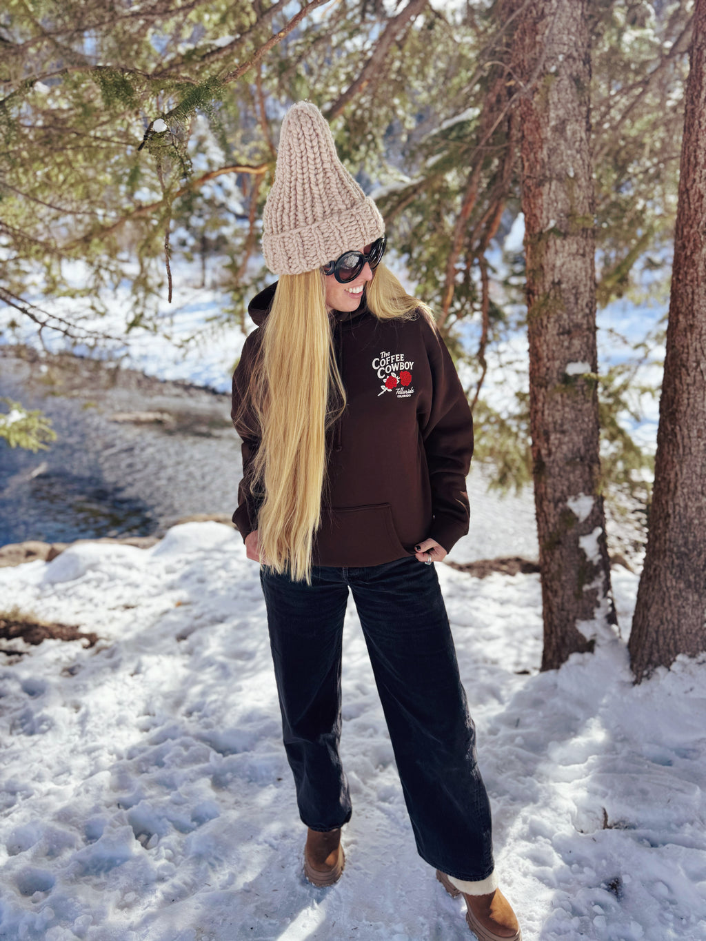 Wild Rose Logo Hoodie