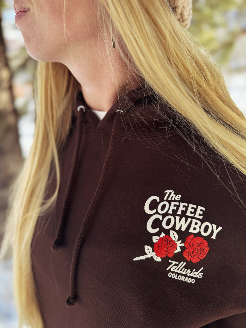 Wild Rose Logo Hoodie