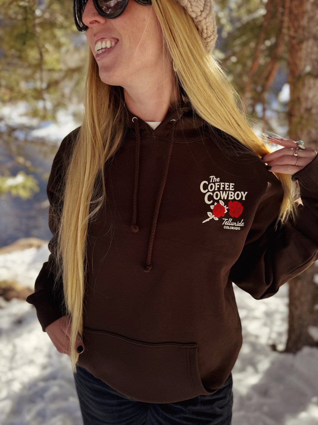 Wild Rose Logo Hoodie