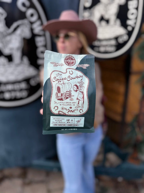 12 oz BAG OF EASY ROASTERS x COFFEE COWBOY BEANS