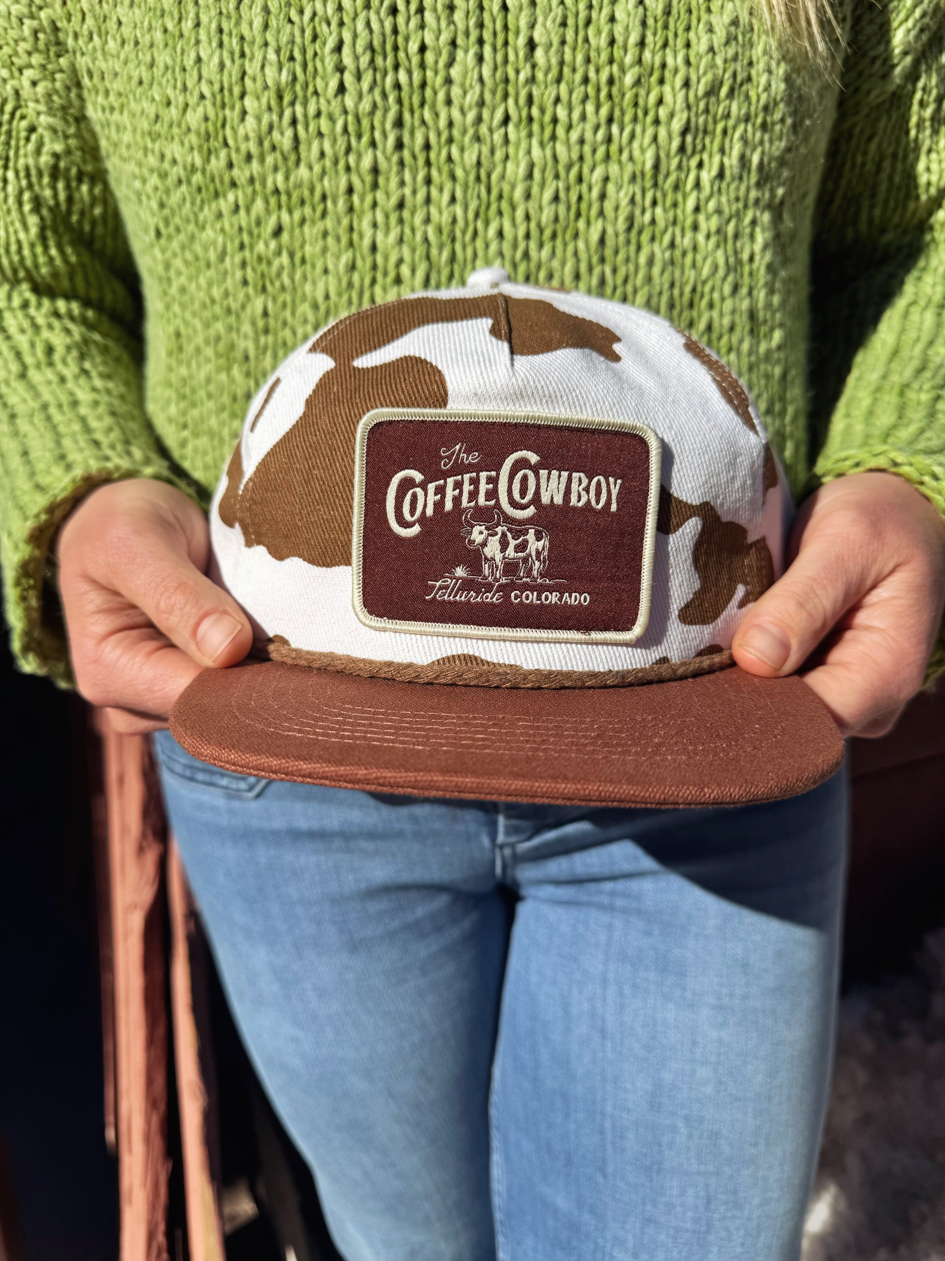 Coffee Cowboy Moo Hat