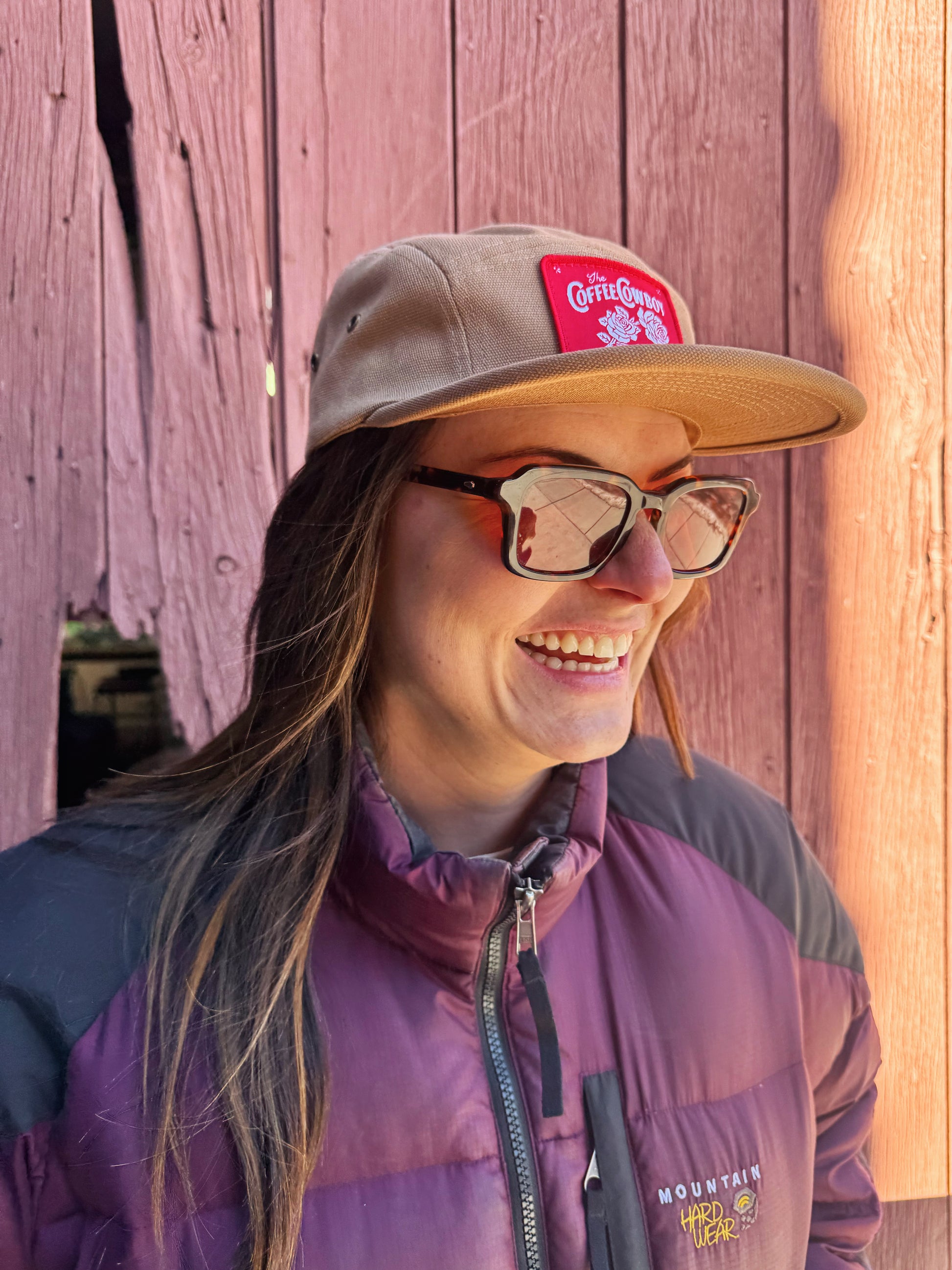 Rose Patch 5-Panel Hat