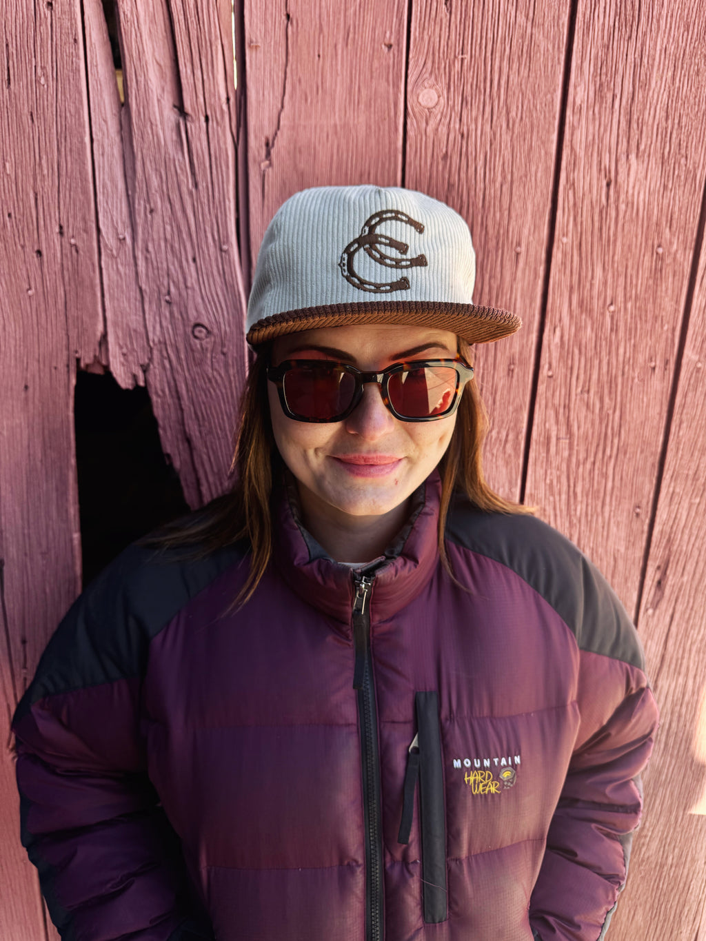 Two-Toned Lucky Horseshoe Hat