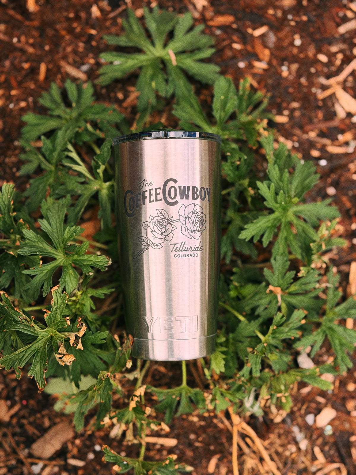 Yeti Cowboy Rambler 20oz - Stainless Steel