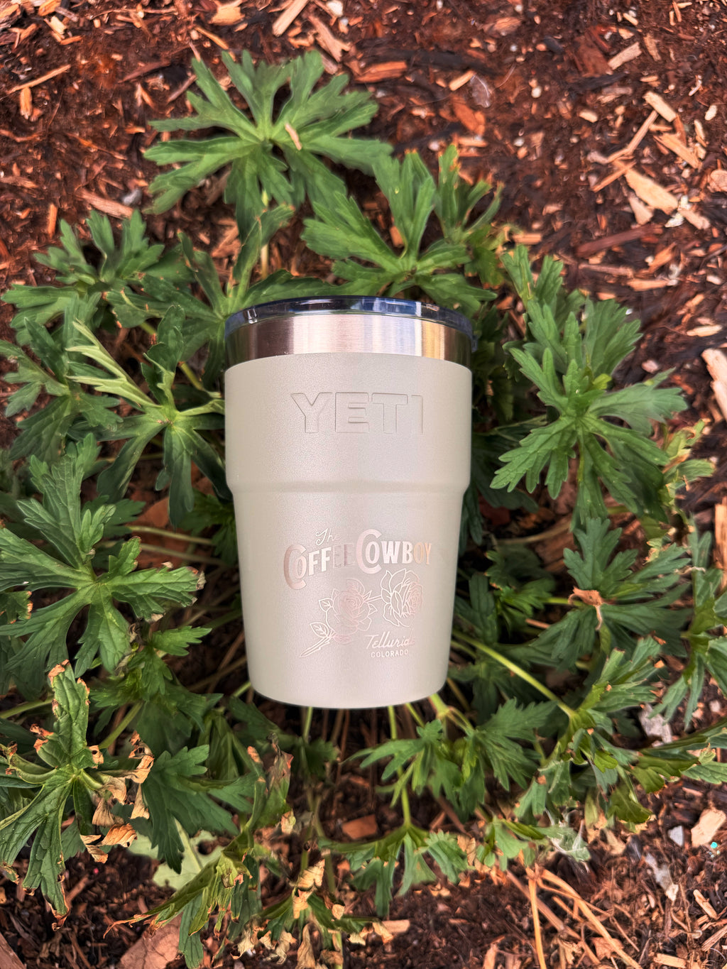Yeti Cowboy Rambler 16oz - Pampas Green
