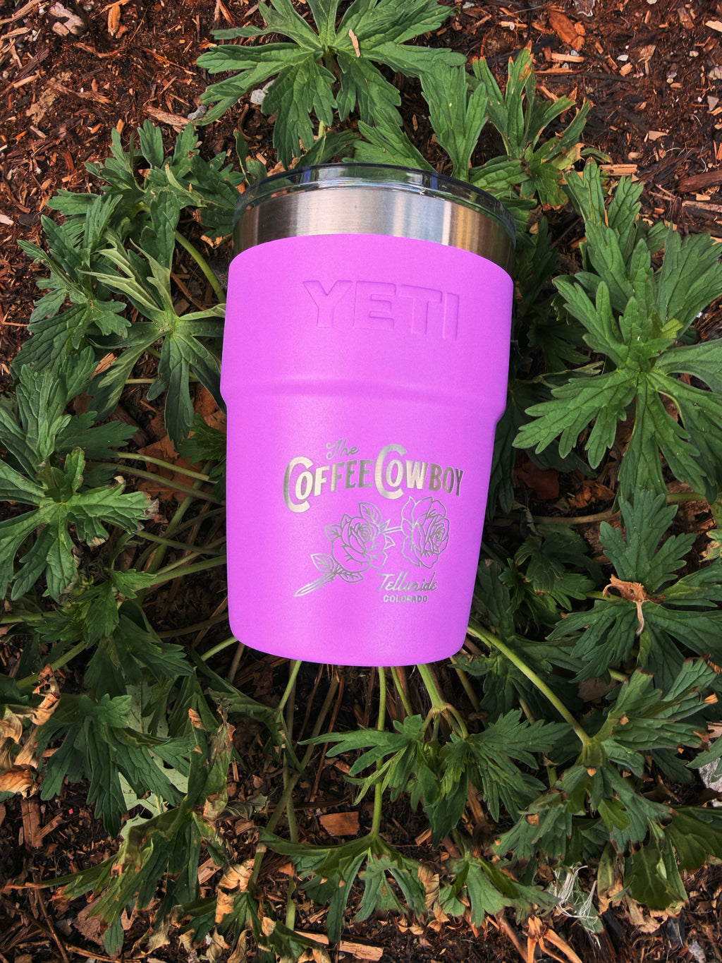 Yeti Cowboy Rambler 16oz - Desert Bloom Purple