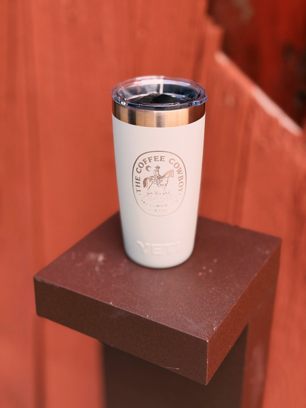 Yeti Cowboy Rambler 10oz - Ridgeline Blue