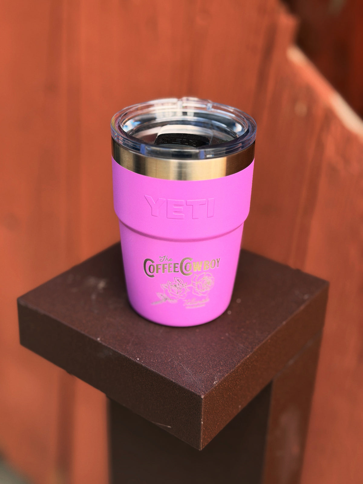 Yeti Cowboy Rambler 16oz - Desert Bloom Purple